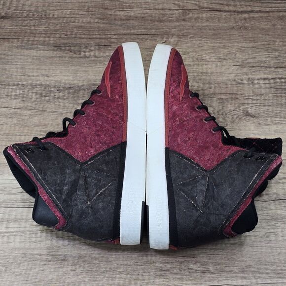 Nike LeBron 11 Lifestyle Red Cork Men\'s Size 11 Red Black Sneakers (616766-601) main image 5
